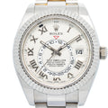 Rolex Sky-Dweller 326939 MINT 18K White Gold Oyster White Dial Auto Men's 42mm
