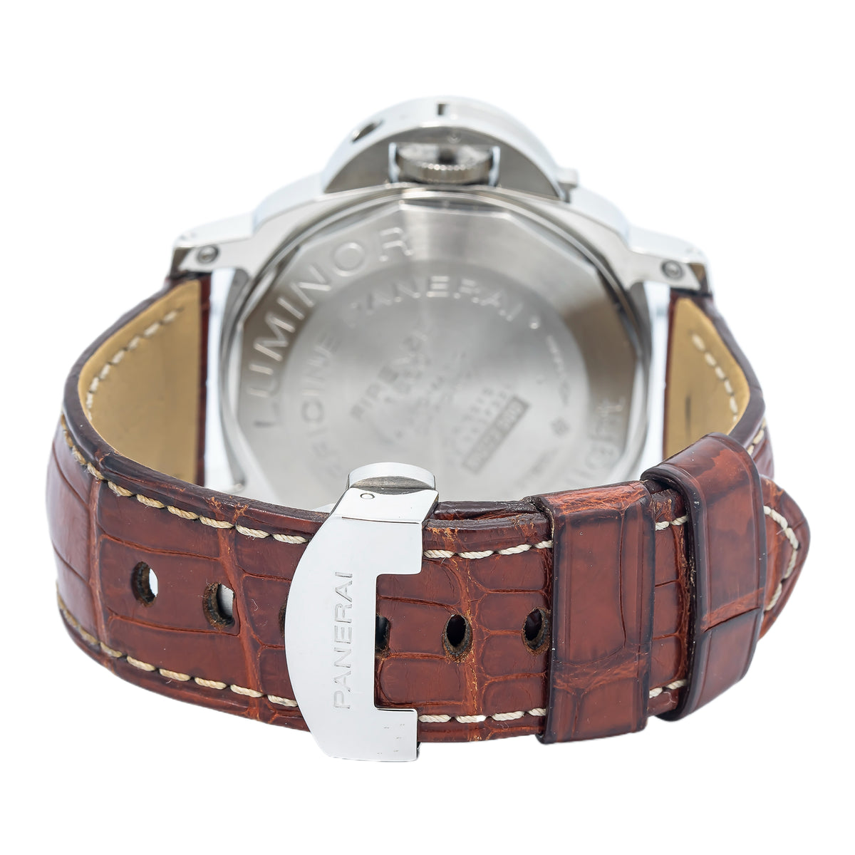 Panerai Luminor GMT PAM00088 Stainless Steel Auto Black Dial Men's Watch 44MM