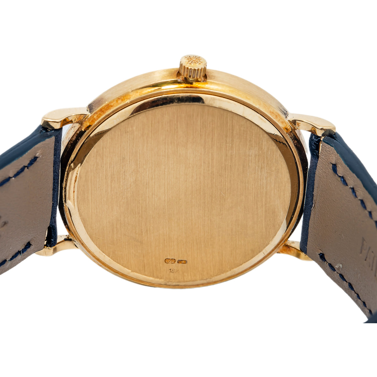 Patek Philippe Calatrava 3954 Quartz 18k Yellow Gold White Dial Men's Watch 33mm