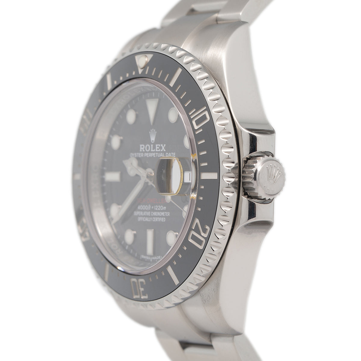 Rolex Sea-Dweller 126600 Automatic SS Oyster MK1 Black Dial Men's Watch 43mm