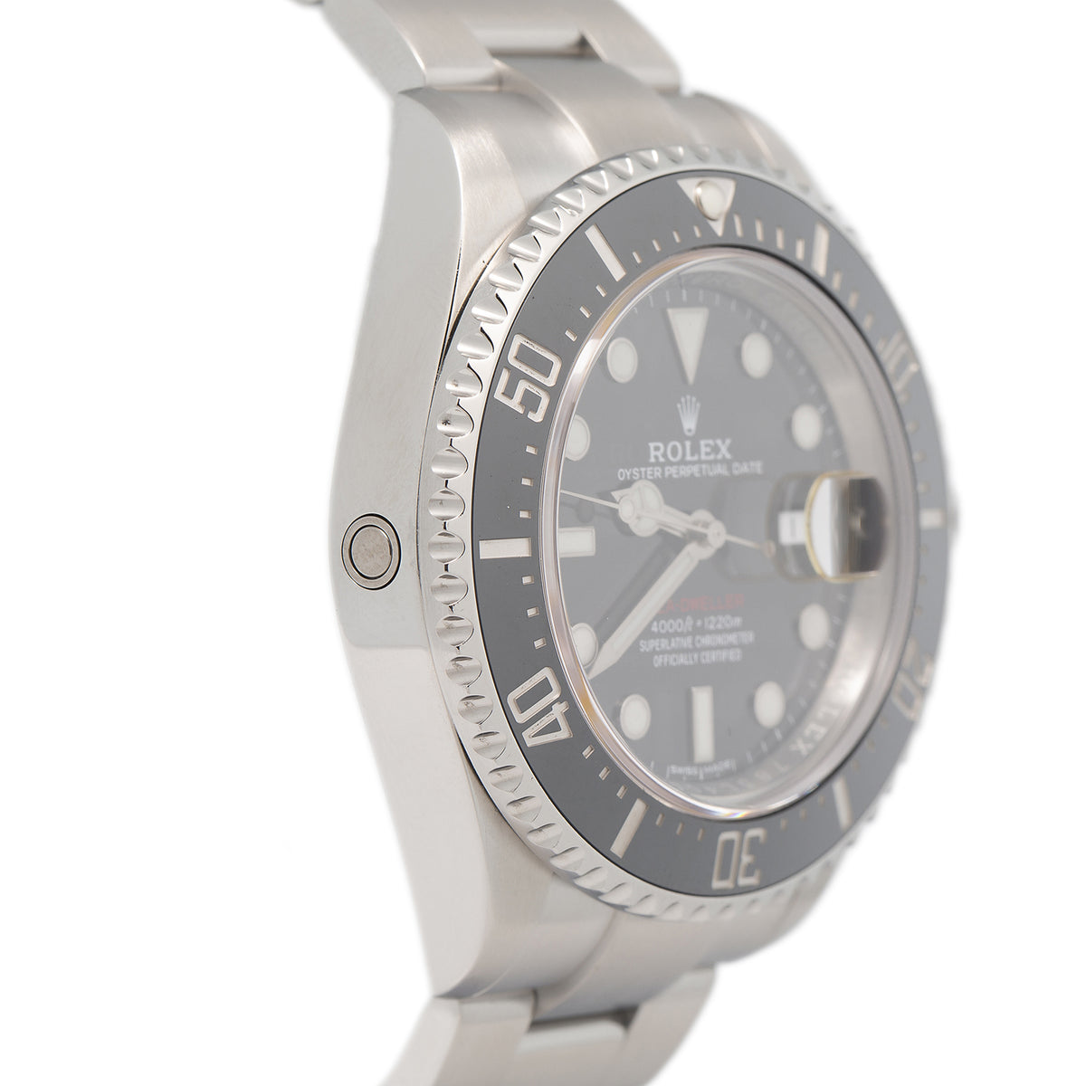Rolex Sea-Dweller 126600 Automatic SS Oyster MK1 Black Dial Men's Watch 43mm