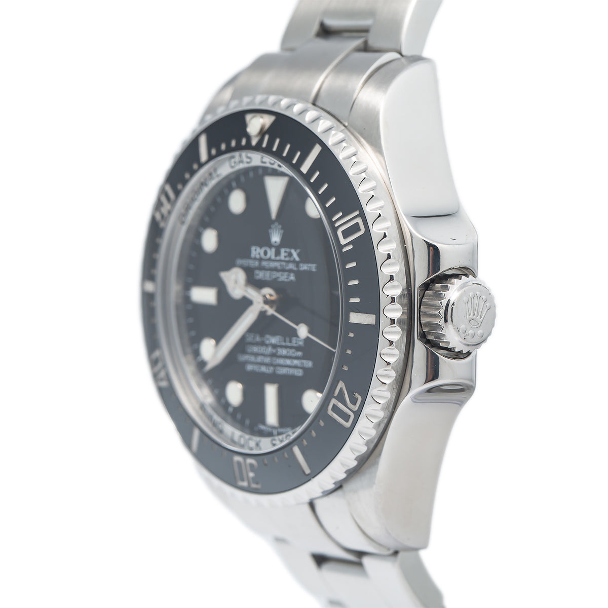 Rolex Sea-Dweller Deepsea 116660 SS Automatic Black Dial Men's Watch 44mm
