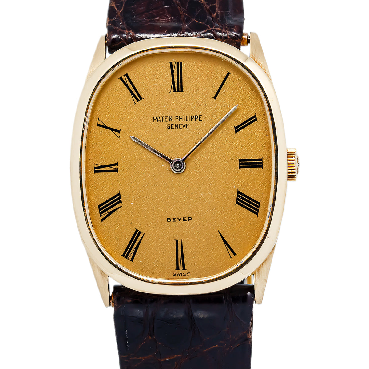 Patek Philippe Golden Ellipse 3546 1974 Papers BEYER Vintage Manual Watch 27mm