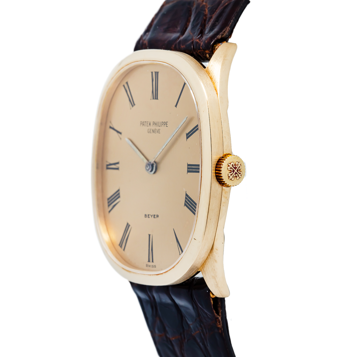 Patek Philippe Golden Ellipse 3546 1974 Papers BEYER Vintage Manual Watch 27mm
