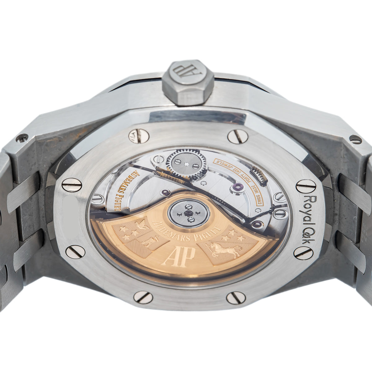Audemars Piguet Royal Oak 15451ST B/P SS Auto Black Dial 2022 Ladies Watch 37mm