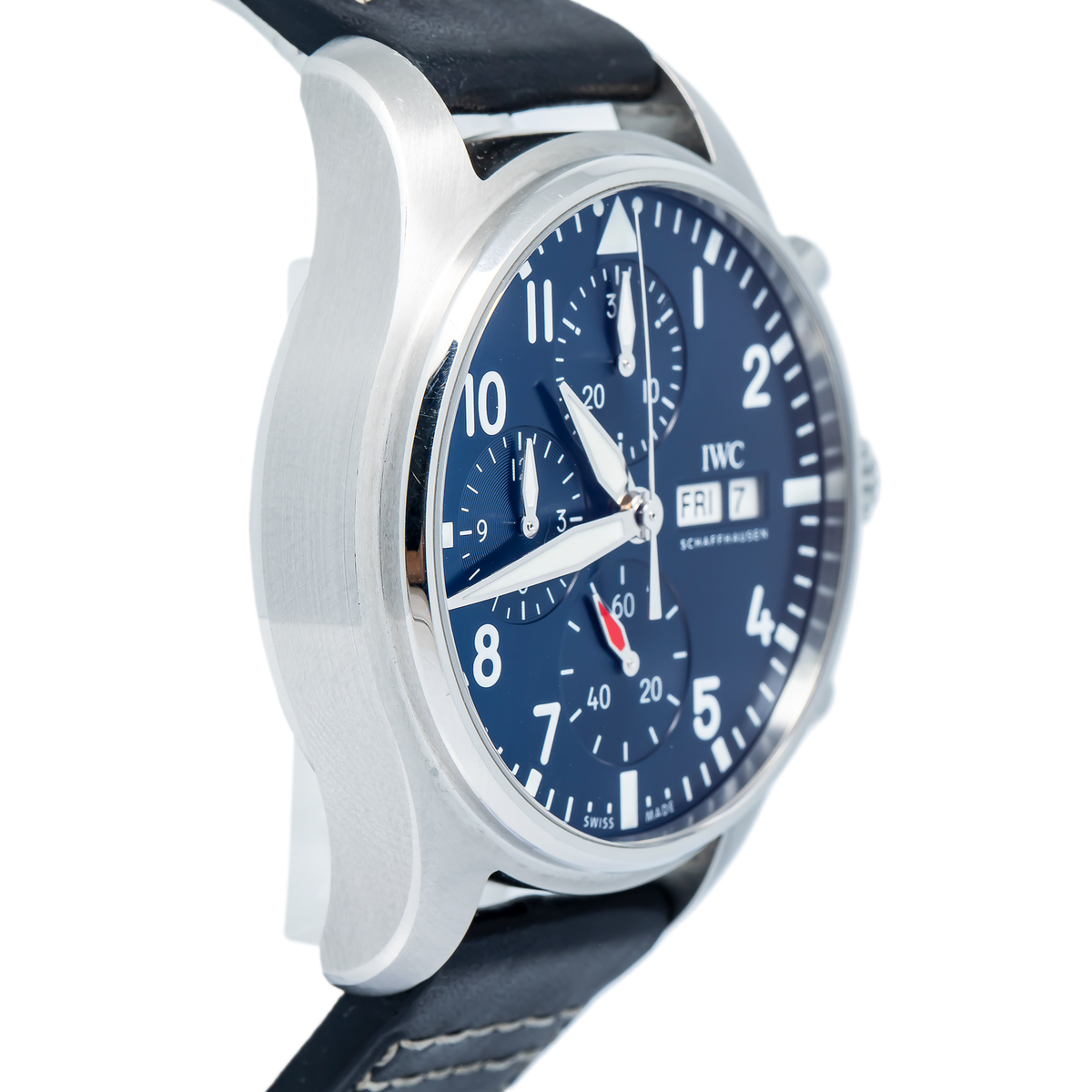 IWC Pilot IW388101 Complete 2021 Stainless Automatic Blue Dial Men's Watch 41mm