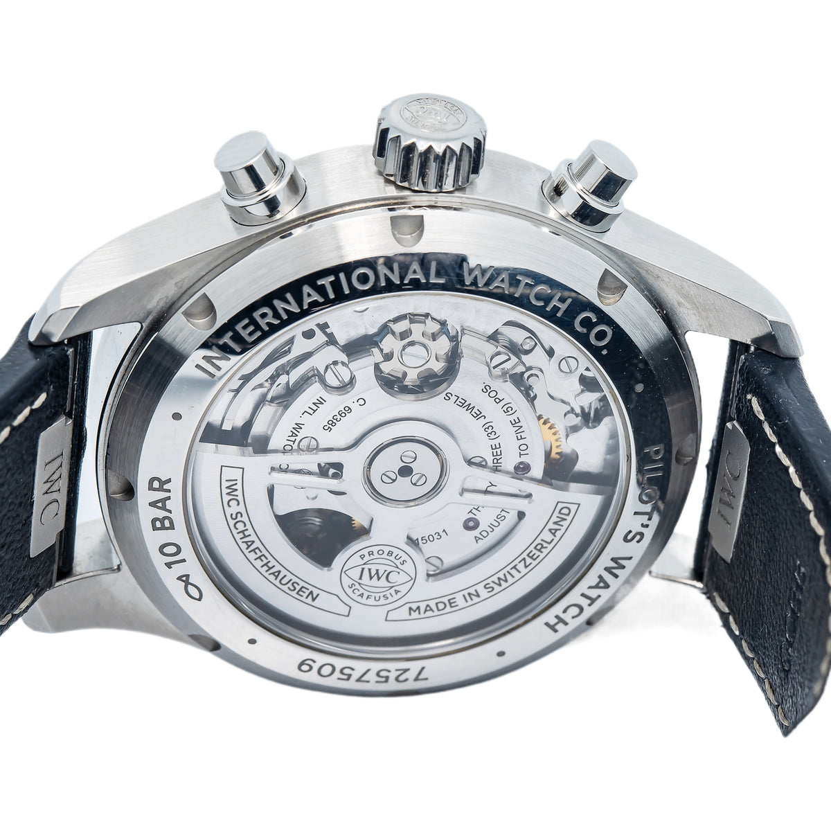IWC Pilot IW388101 Complete 2021 Stainless Automatic Blue Dial Men's Watch 41mm