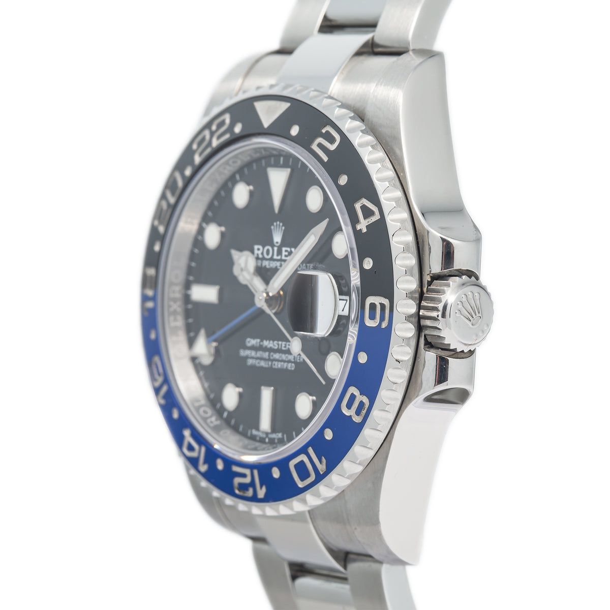 Rolex GMT-Master II Batman 116710BLNR 2014 Card New Old Stock 40mm
