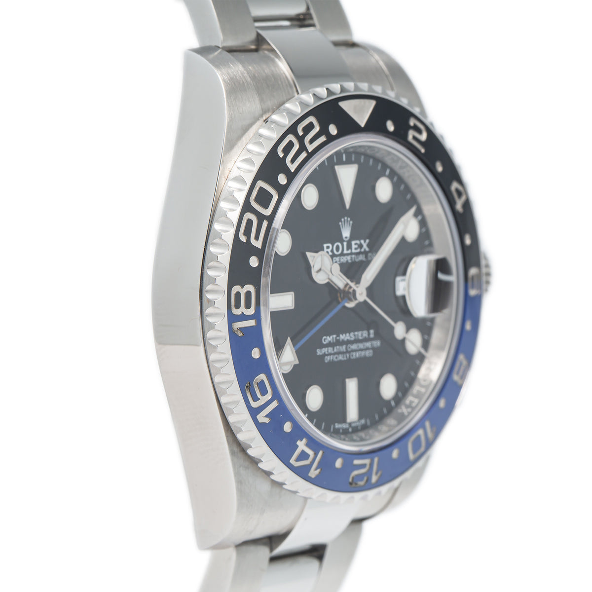 Rolex GMT-Master II Batman 116710BLNR 2014 Card New Old Stock 40mm