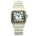 Cartier Santos Galbee W20099C4 Large MINT 18k YG Two Tone Auto 35mm