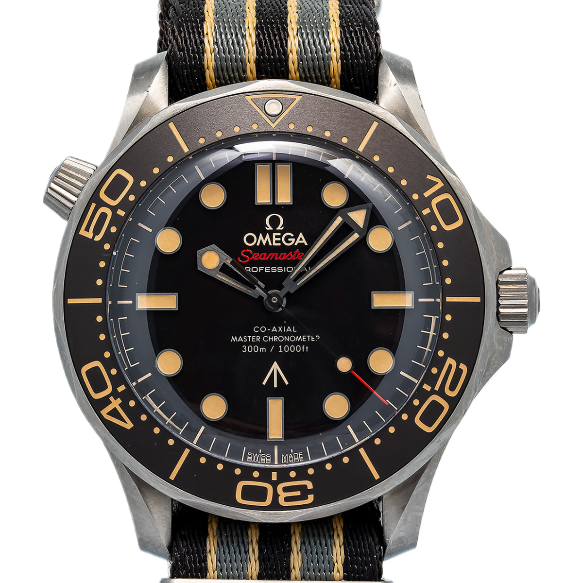 Omega Seamaster Diver 007 210.92.42.20.01.001 Titanium Auto Men's Watch 42mm