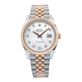 Rolex Datejust 126331 18K RG Jubilee Factory Diamond MOP Dial Watch 41mm