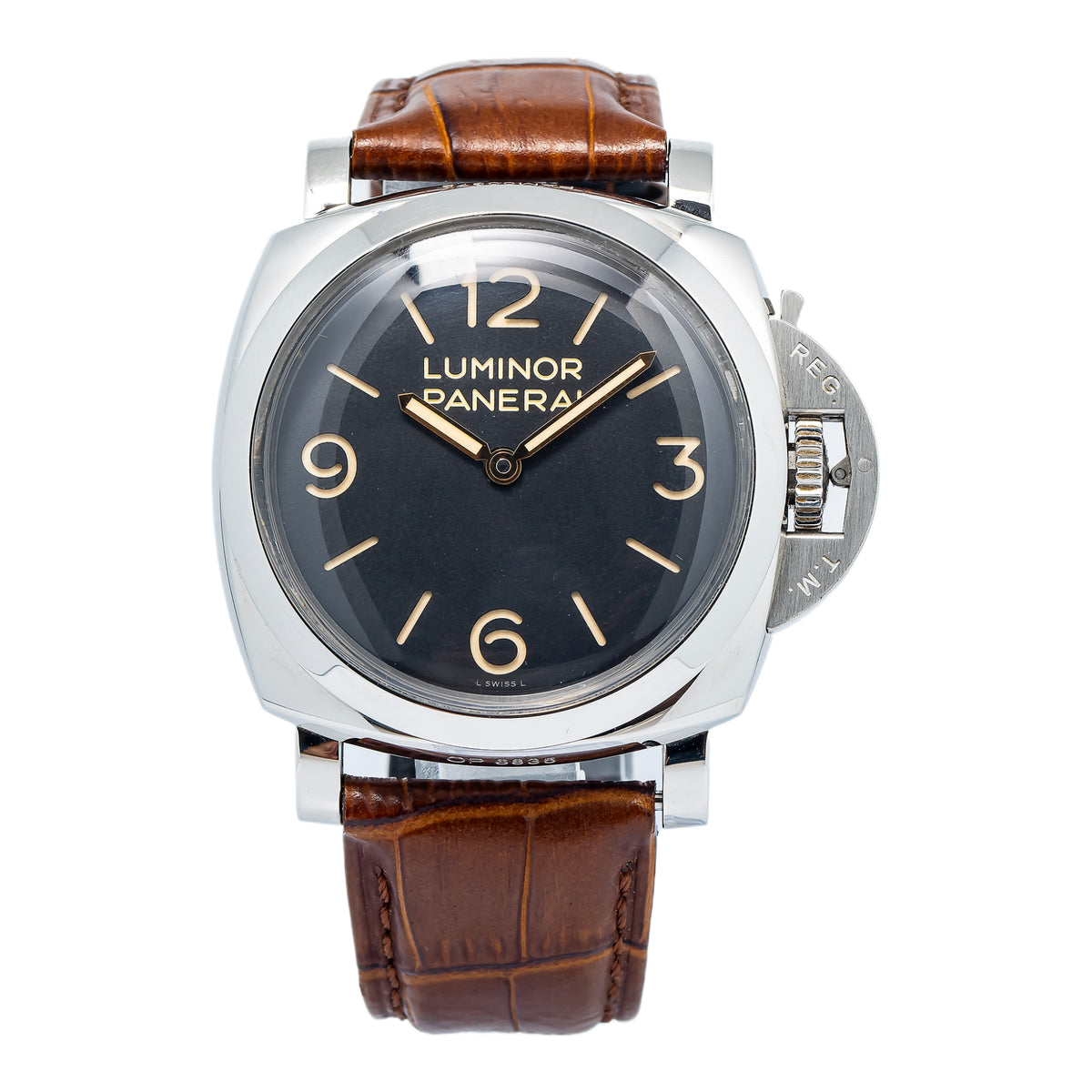 Panerai Luminor PAM00372 Box & Paper 2014 MINT Stainless Manual Men's 47mm