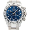 Rolex Daytona 116509 2021 Complete Auto 18k White Gold Blue Dial Men Watch 40mm