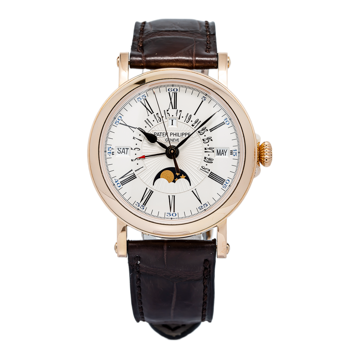 Patek Philippe Perpetual Calendar 5159R MINT 18k Rose Gold Box & Archives 38mm