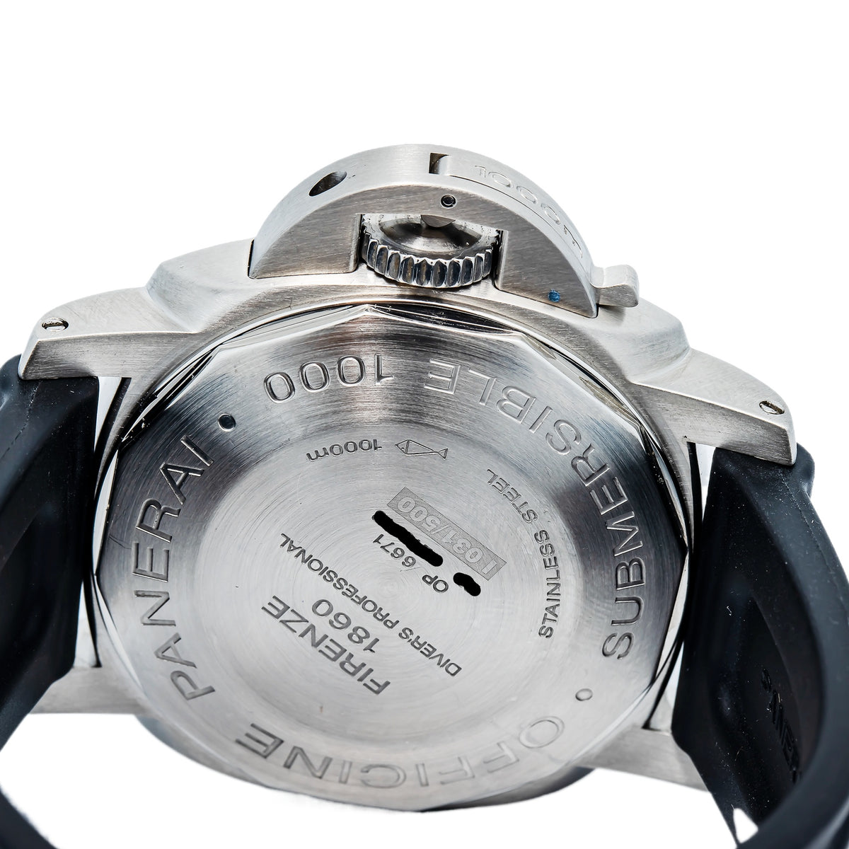 Panerai Luminor Submersible PAM00243 Stainless Steel Black Dial Auto Men's Watch