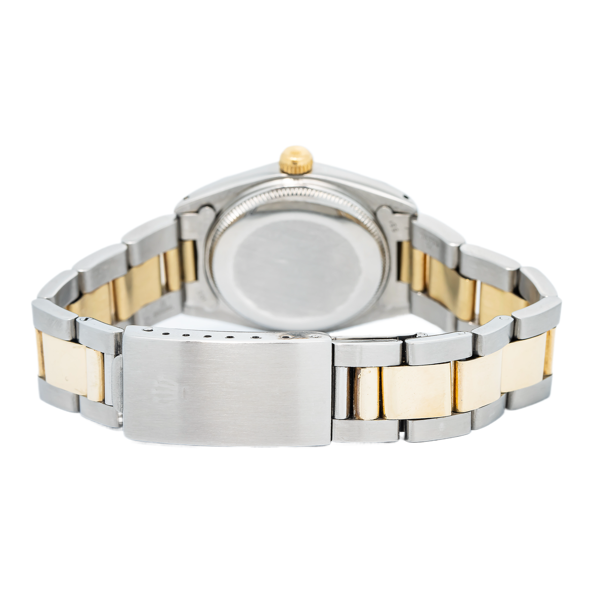 Rolex Datejust 6827 14k YG  Two Tone Oyster White Dial Auto Ladies Watch 31mm