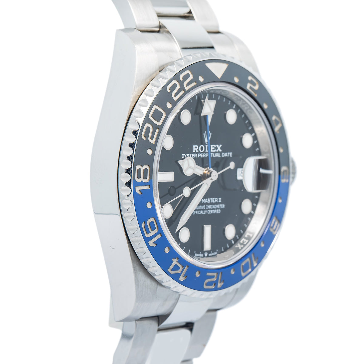 Rolex GMT-Master II 126710BLNR 2023 COMPLETE Batman SS Oyster Auto Men's 40mm