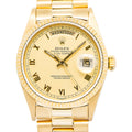 Rolex Day-Date 18038 18k YG President Automatic Champagne Dial Men's Watch 36mm