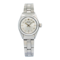 Rolex Oyster Perpetual 6718 SS Oyster Automatic Silver Dial Ladies Watch 24mm