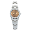Rolex Oyster Perpetual 76030 Stainless Steel Salmon Dial Auto Women's Watch 26mm