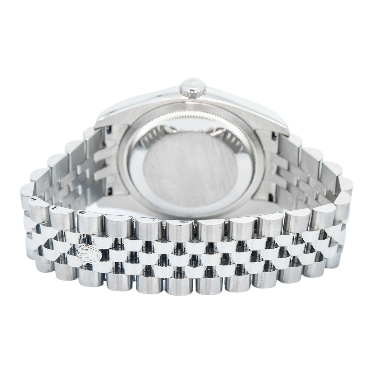 Rolex Datejust 116234G SS Auto Jubilee Factory Diamond Silver Dial Unisex 36mm