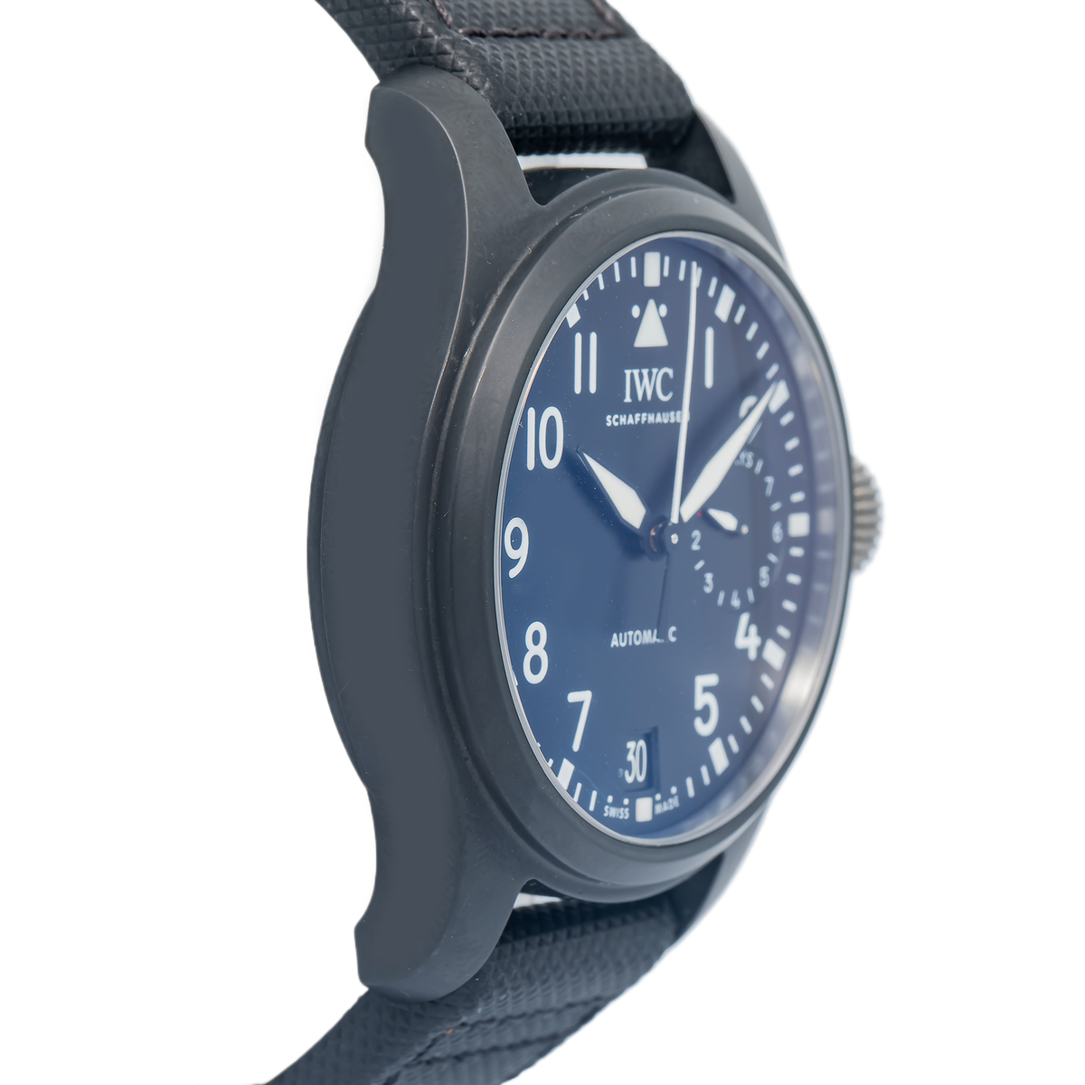 IWC Schaffhausen Big Pilot Top Gun IW502001 2021 w/B&P Auto Men's Watch 46mm