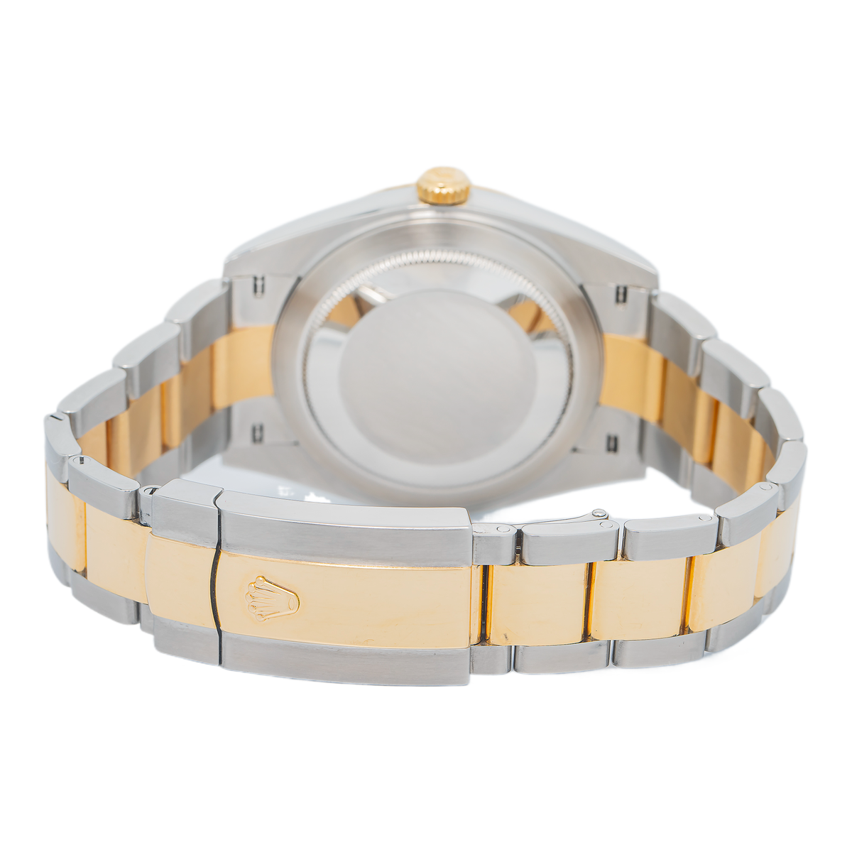 Rolex DateJust 126303 18K Yellow Two-Tone Oyster Silver Index Dial Watch 41mm