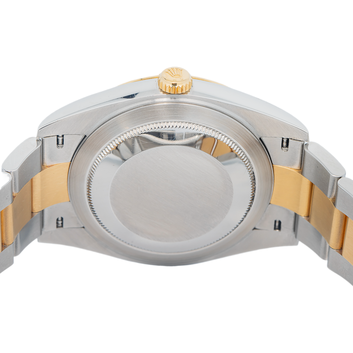 Rolex DateJust 126303 18K Yellow Two-Tone Oyster Silver Index Dial Watch 41mm