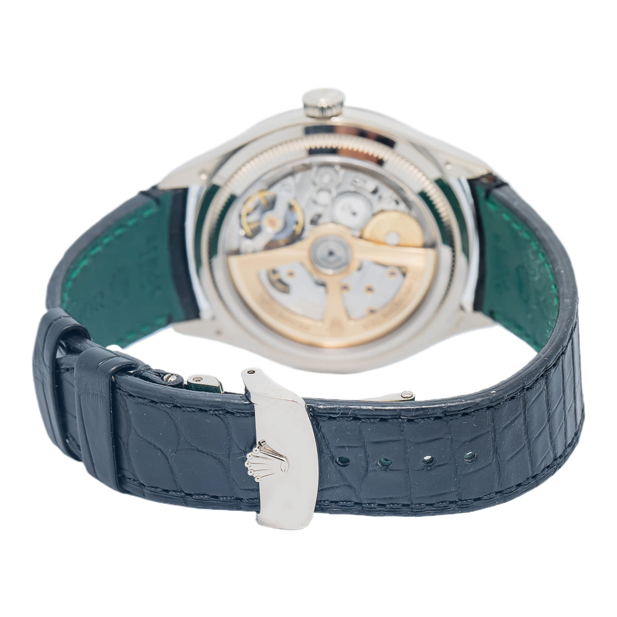 Rolex Perpetual 1908 52509 UNWORN 2023 COMPLETE 18K White Gold Black Dial 39mm