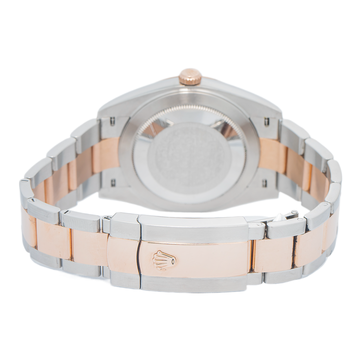 Rolex Datejust 126331 2017 Box&Paper 18k Rose Two Tone Oyster Sundust Dial 41mm