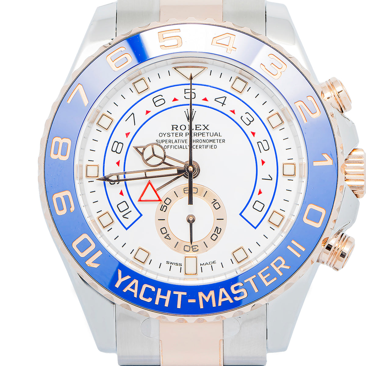 Rolex Yacht-Master II 116681 NEW 2021 Box/Paper 18K Rose Gold Two Tone 44mm