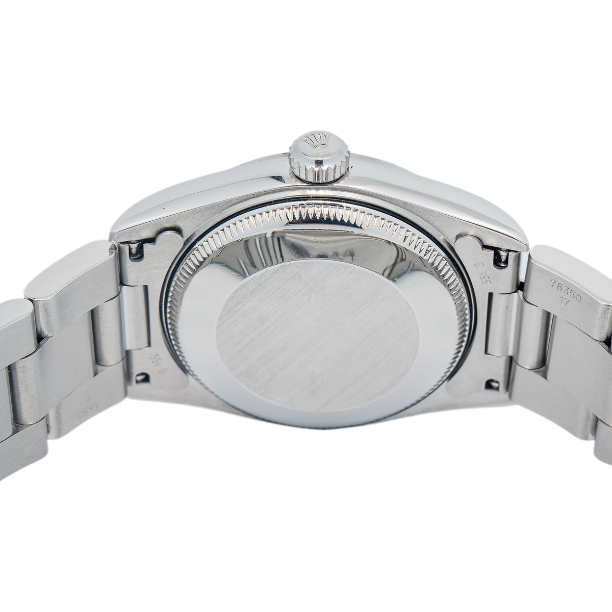 Rolex Oyster Perpetual 77080 SS Automatic Blue Dial Unisex Watch 31mm