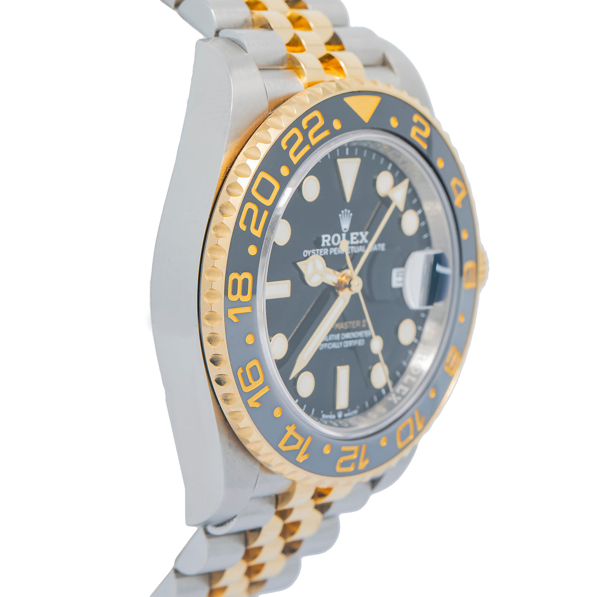 Rolex GMT-Master II 126713GRNR 2023 Complete 18k Two Tone Black Dial Auto 40mm