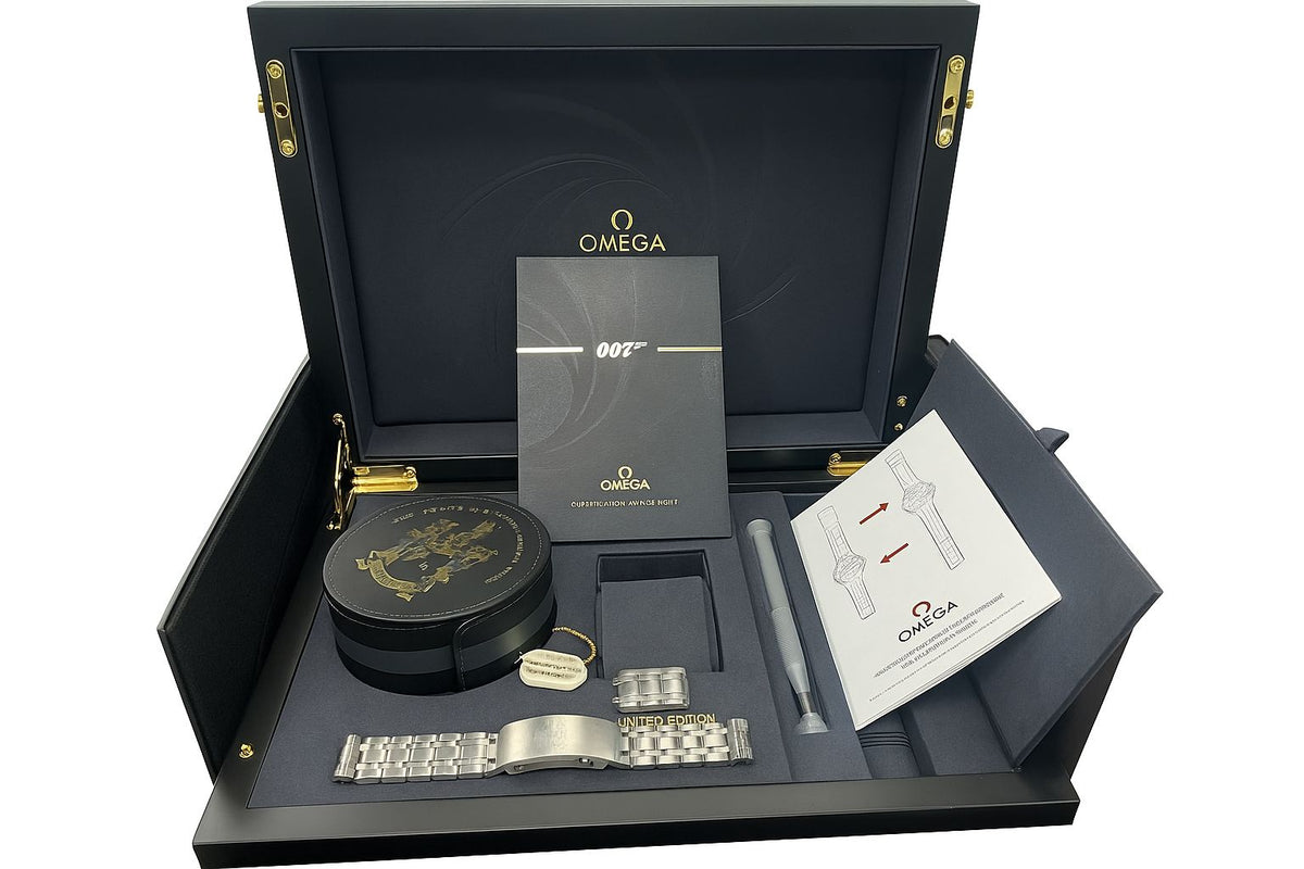 Omega Seamaster 007 210.22.42.20.01.004 LIMITED MINT Box & Papers Watch 42mm