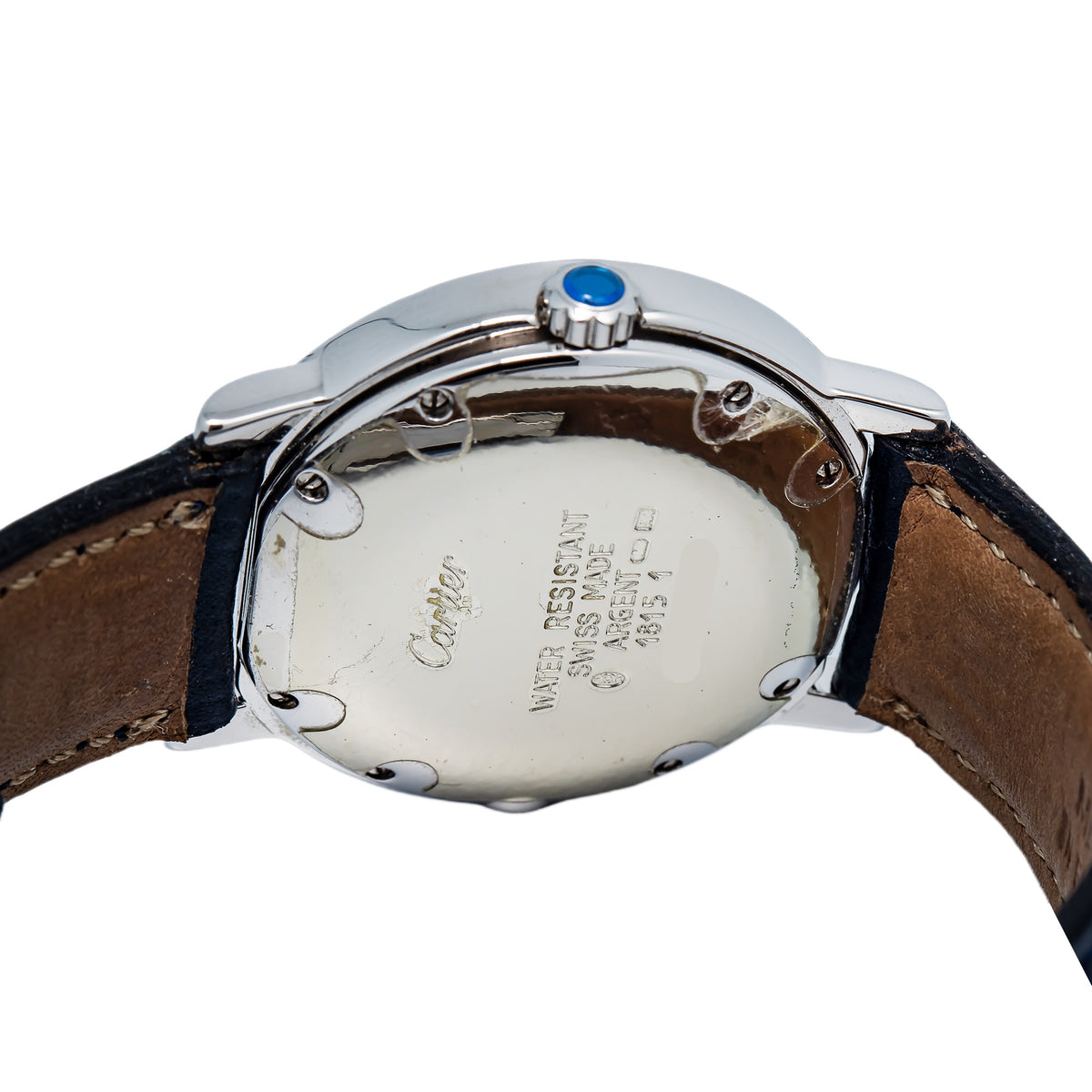 Cartier Must De Ronde 1815 W1006718 Quartz Silver White Dial Unisex Watch 33MM