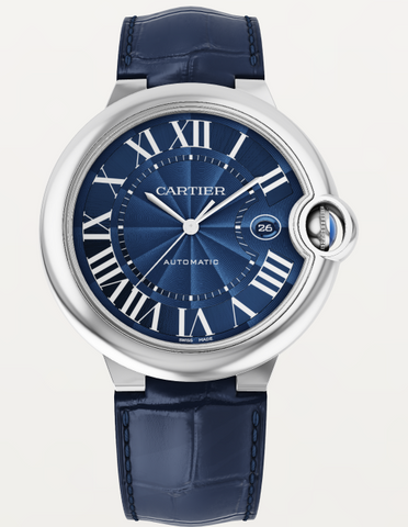 Cartier Ballon Bleu WSBB0025 2020 Card Stainless Steel Blue Dial Auto Watch 42mm