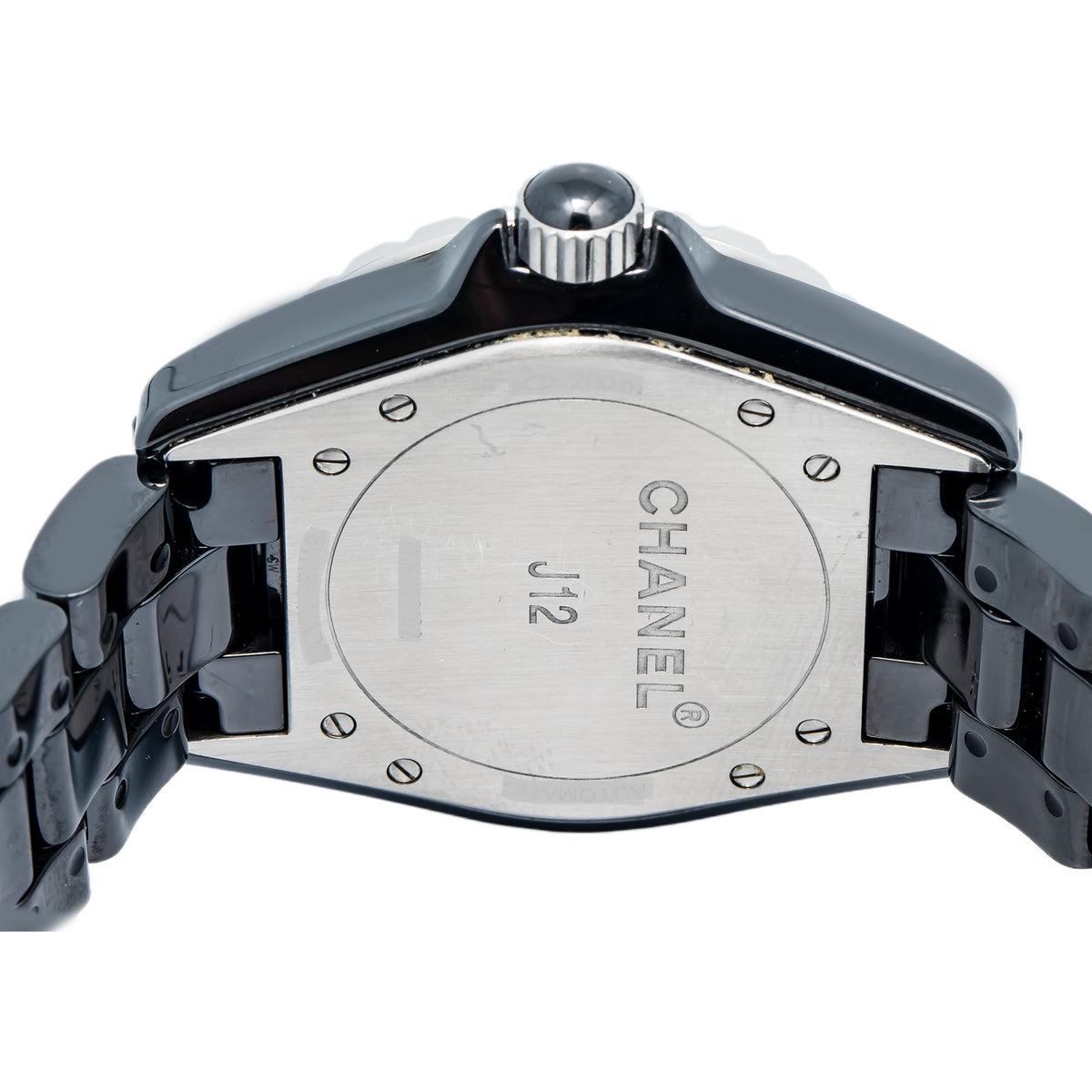 Chanel J12 H0685 Automatic Ceramic Black Dial Unisex Watch 38mm