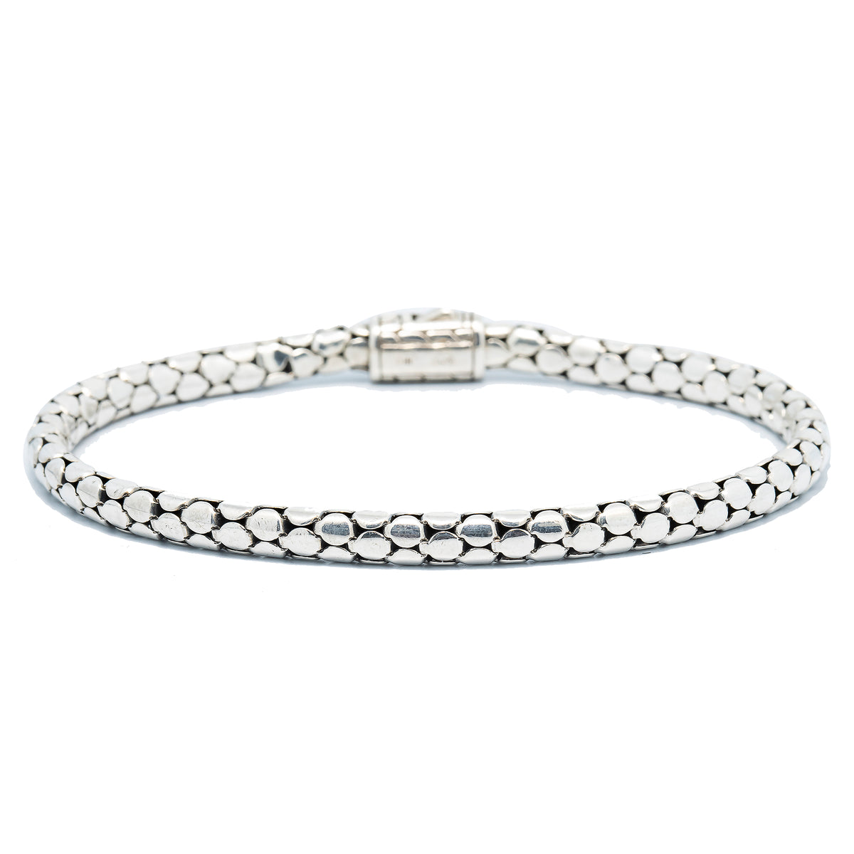 John Hardy Dot Chain Bracelet Sterling Silver