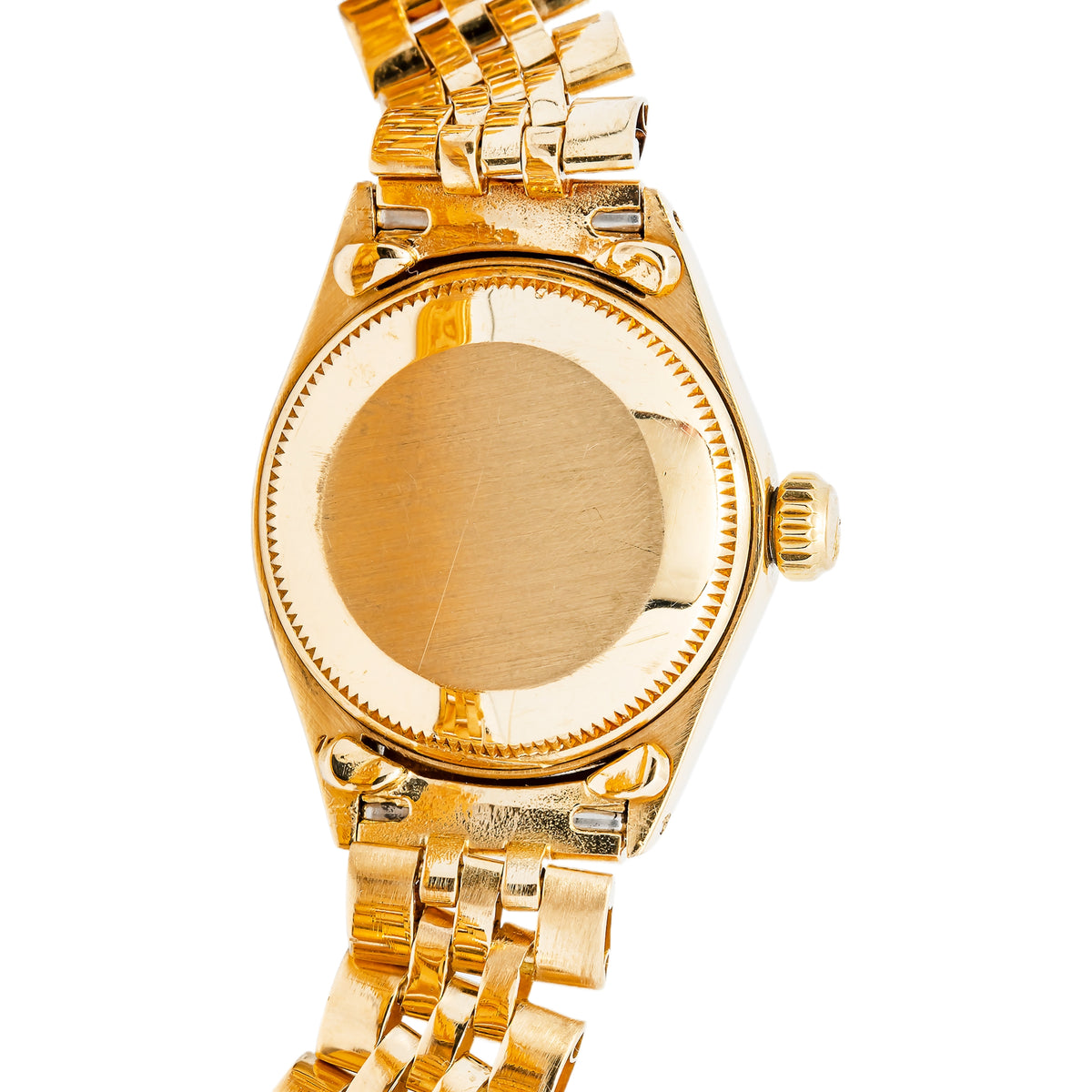 Rolex Datejust 6917 Jubilee 18K Yellow Gold White Dial Ladies Watch 26mm