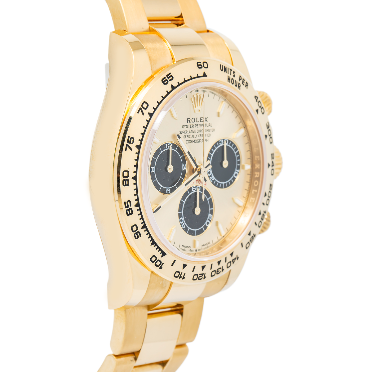 Rolex Daytona 126508 NEW 2024 Complete 18k Gold Champagne Dial Watch 40mm