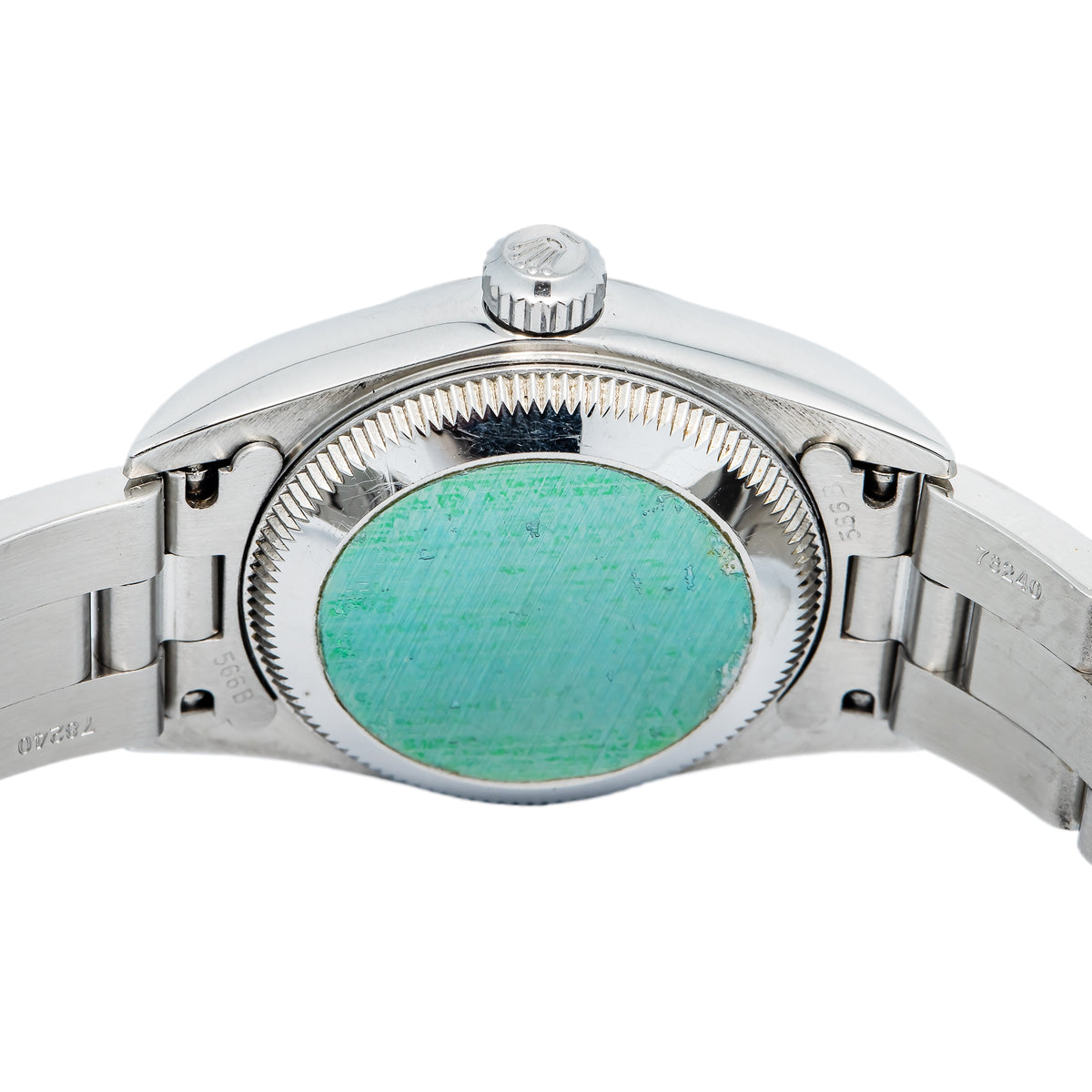 Rolex Oyster Perpetual 76080 Automatic SS White dial Ladies watch 24mm