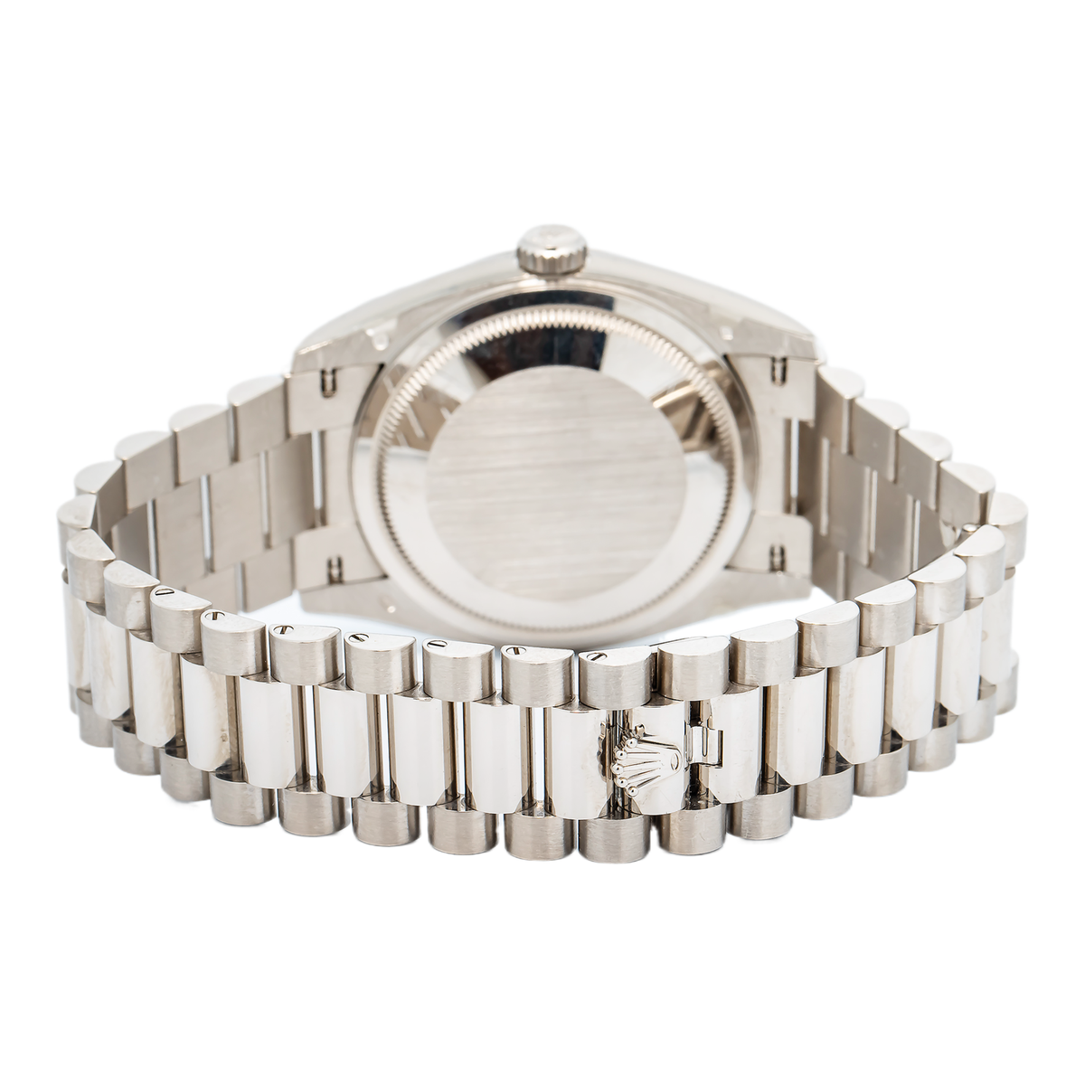 Rolex Day-Date 128239 18K White Gold Auto President White Roman Dial Unisex 36mm
