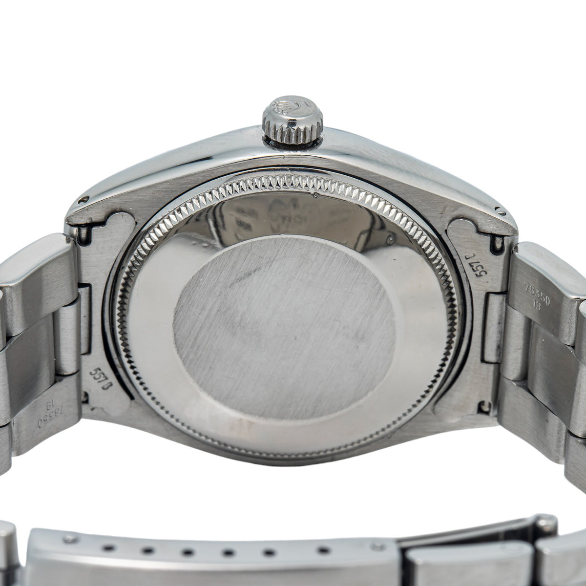Rolex Air-King 5500 Oyster Stainless Steel Silver Dial Automatic Men Watch 34mm