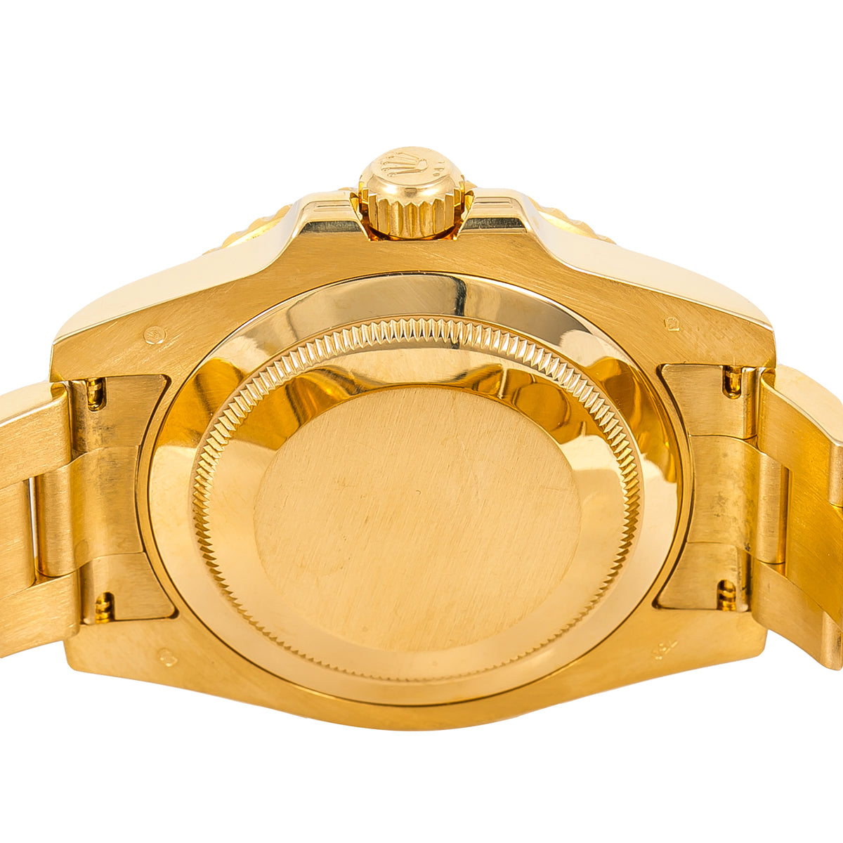 Rolex Submariner Date 116618 Auto 18k Yellow Gold Black Dial Men's Watch 40mm