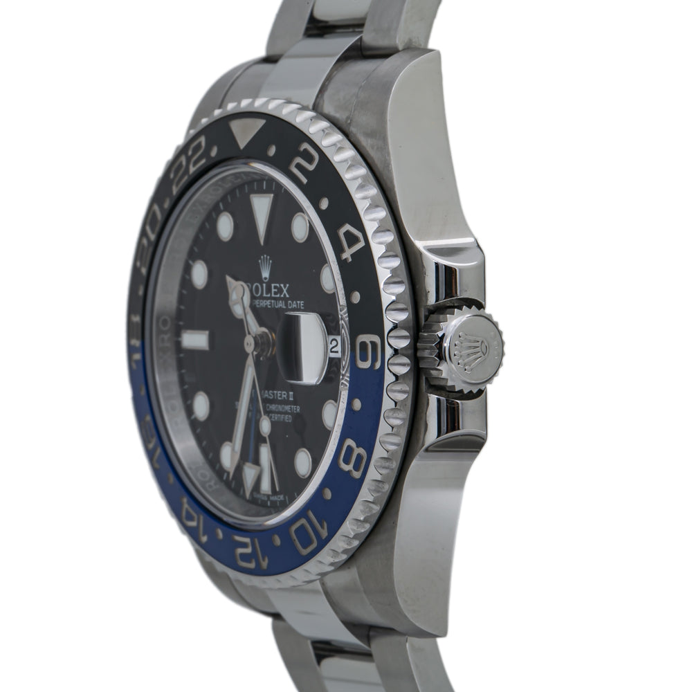 Rolex GMT-Master II Batman 116710BLNR Automatic MINT Black Dial Men's Watch 40mm