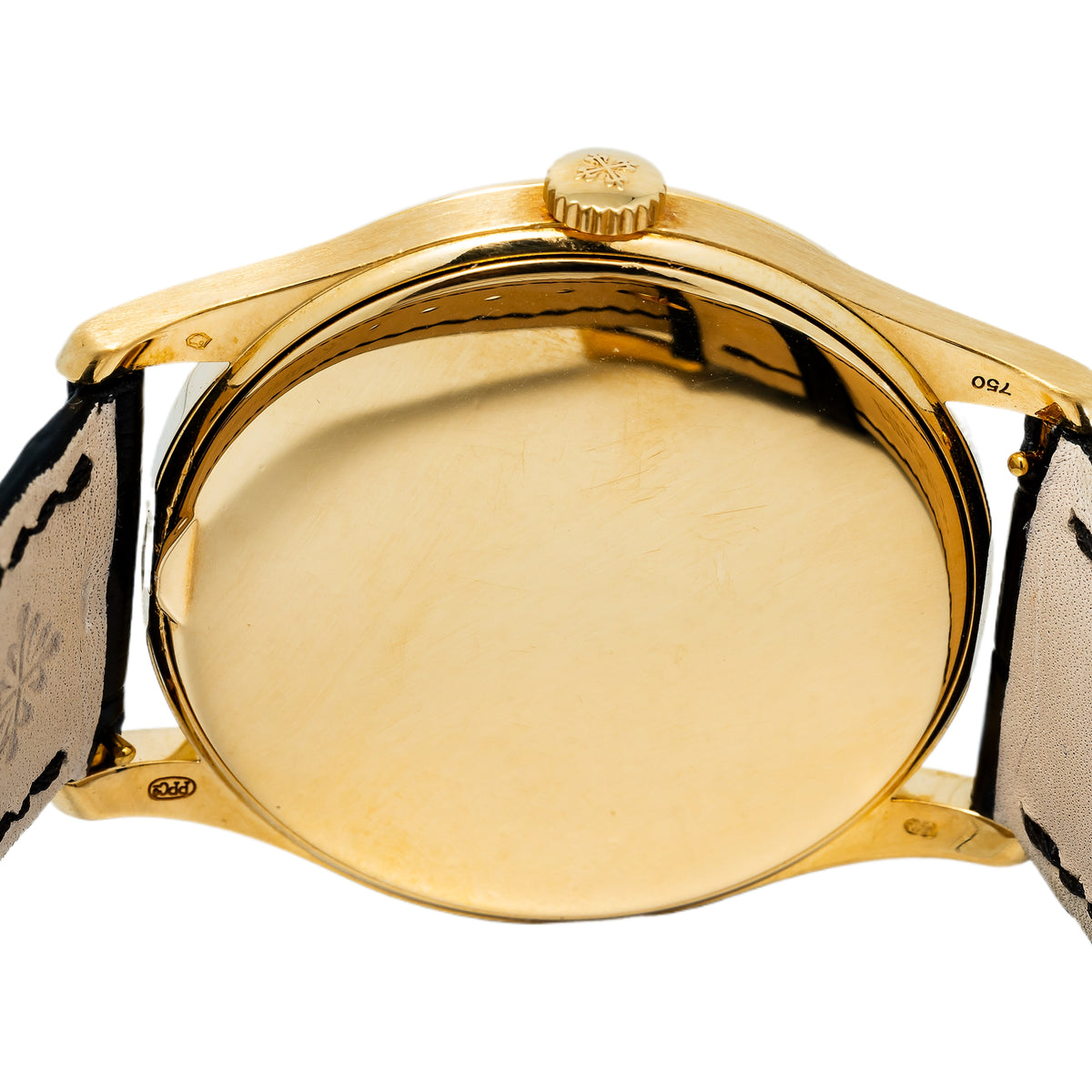 Patek Philippe Calatrava 5196J-001 Manual 18k YG White Dial Men's Watch 36mm