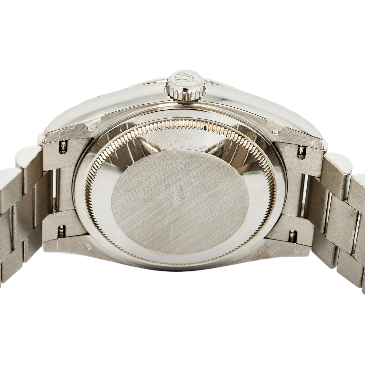 Rolex Day-Date 128239 President 18k Factory Ombre Blue DIamond Dial Watch 36mm