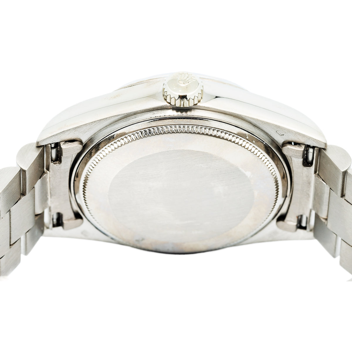 Rolex Day-Date 18039 Auto 18k White Gold Turquoise Stella Dial Men's Watch 36mm