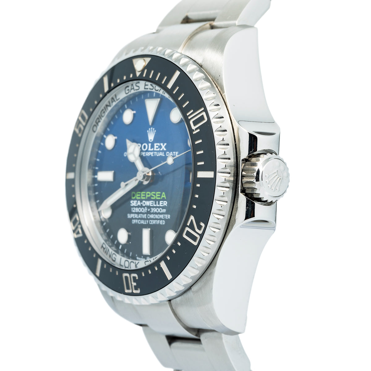 Rolex Deepsea Sea-Dweller 126660 James Cameron Blue Dial SS Auto Men Watch 44mm